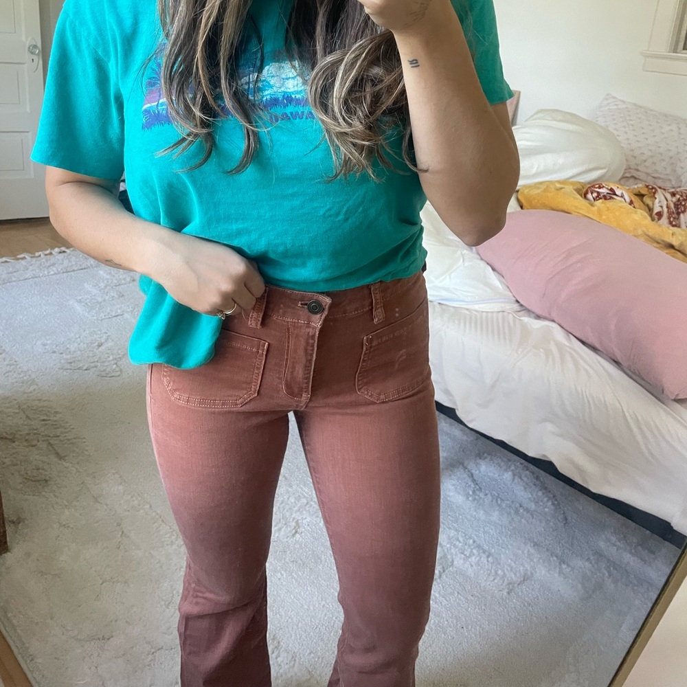 Anthropologie Bootcut Pants - Picture 5 of 5